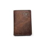 Carteira Couro Trifold Vertical Ariat-A3547502
