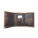 Carteira Couro Trifold Vertical Ariat-A3548444