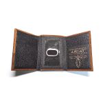 Carteira Couro Trifold Vertical Ariat-A3552744
