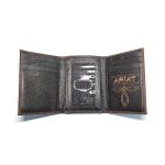 Carteira Couro Trifold Vertical Ariat-A3556702
