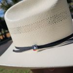 Chapéu de Palha Resistol 10X - PRCA Pro Rodeo Cowboy Hat 
