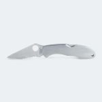 Canivete Liso Cimo Heeler 8 Inox Cabo em Inox com Clip 9440/3R