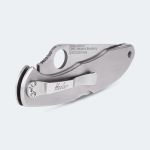 Canivete Liso Cimo Heeler 8 Inox Cabo em Inox com Clip 9440/3
