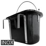 Cocho - AM - Ferramentas com Alça e Ganchos Inox Preto - 15 - litros
