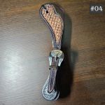 Correia de Espora Média Fina Balaiada Creme Cod.#5067 - Protec Horse