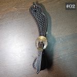 Correia de Espora Média Fina Balaiada Marrom & Preto Cod.#5067 - Protec Horse