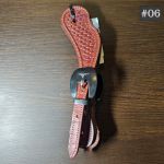 Correia de Espora Média Fina Balaiada Marrom & Preto Cod.#5067 - Protec Horse