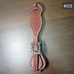 Correia de Espora Média Fina Losangolos Cod.#5067 - Protec Horse