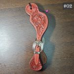 Correia de Espora Média Floral Fina Cod.#5067 - Protec Horse
