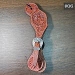 Correia de Espora Média Floral Fina Cod.#5067 - Protec Horse