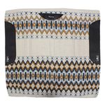 Manta Sensor Flex Wool Top Creme & Azul #CRBL - Classic Equine
