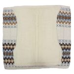 Manta Sensor Flex Wool Top Creme & Azul #CRBL - Classic Equine