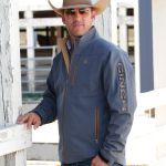 Jaqueta Masculina Bonded Blue Textured #MWJ1567015 - Cinch