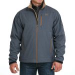 Jaqueta Masculina Bonded Blue Textured #MWJ1567015 - Cinch