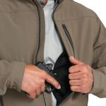 Jaqueta Masculina Concealed Carry Bonded Brown Textured #MWJ1539005 - Cinch