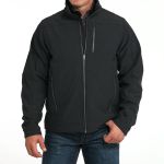 Jaqueta Masculina Concealed Carry Bonded Black Textured #MWJ1539006 - Cinch