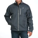 Jaqueta Masculina Concealed Carry Bonded Navy Herringbone #MWJ1537007 - Cinch