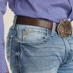 Calça Ariat Jeans Masculina M2 Shasta Traditional Relaxed Boot Cut