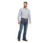 Calça Ariat Jeans Masculina M4 Silverton Relaxed Boot Cut