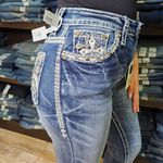 Calça Jeans Feminina AnswerMe Boot Cut #A1116-PB