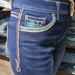 Calça Jeans Feminina Western Blue Boot Cut #W210-PB