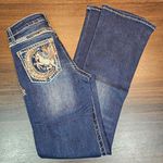 Calça Jeans Infantil Feminina Western Blue Boot Cut #W203-PB-K-1