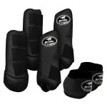 Kit Completo Boots Horse - Boleteira Dianteira/Traseira e cloche - Preto