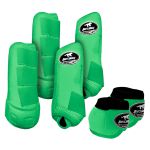 Kit Completo Boots Horse - Boleteira Dianteira/Traseira e cloche - VERDE ÁGUA