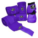 Kit Jogo de 04 Ligas com 01 Par de Cloche - Roxo - Boots Horse 