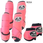 Kit Completo Boots Horse - Boleteira Dianteira/Traseira e cloche - Rosa