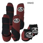 Kit Completo Boots Horse - Boleteira Dianteira/Traseira e cloche - Vinho