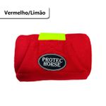 Liga de Descanso Protec Horse - Vermelho/Verde Limão
