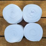 Liga de Descanso Classic Equine Polo Wrap Branca #POLOW4