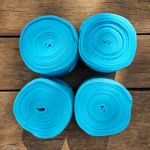Liga De Descanso Mustang Polo Wraps - Azul Turquesa