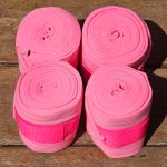 Liga De Descanso Mustang Polo Wraps - Pink