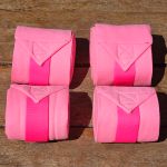 Liga De Descanso Mustang Polo Wraps - Pink