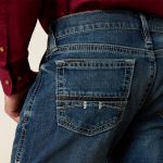 Calça Jeans Ariat Masculina- M7 Silverton Rocker Stretch Coltrane Stackable Straight Leg Jean