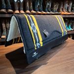 Manta Boots Horse Combat Algodão - Preto - Amarelo - Cinza