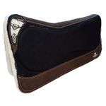 Manta Boots Horse Ultimate Pad Tambor Lã - Preto/Café