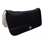 Manta Boots Horse Flex Chip Tambor Quadrada Pelego - Preto/Preto