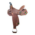 SELA FORMA PROTEC HORSE NEOPRENE MARROM - BORDADO CARAMELO CACTO/ABA RECORTADA