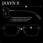 ÓCULOS BEX JAXYN X - GRAY SILVER