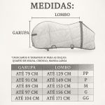 Capa de Frio Boots Horse Forrada Simples - Amarela