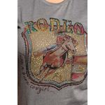 T-SHIRT MISS COUNTRY - AMORES - CINZA