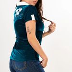 T-SHIRT MISS COUNTRY - ROMANTIC - AZUL PETRÓLEO 