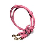 Rédea Com Peia Boots Horse Nylon CS COM PEIA 8 tento com Mosquetão - ROSA
