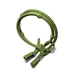 Rédea com Peia Boots Horse Nylon CS 8 tento sem Mosquetão - VERDE CLARO