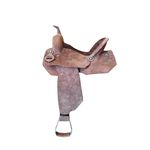 SELA FORMA PROTEC HORSE NEOPRENE MARROM CLARO - ABA RECORTADA