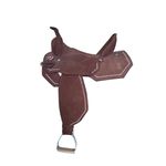 SELA FORMA PROTEC HORSE NEOPRENE MARROM - TENTO BRANCO/ABA RECORTADA