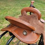 Sela Tambor Equitech Neoprene Havana Aba Lisa Redonda #3670